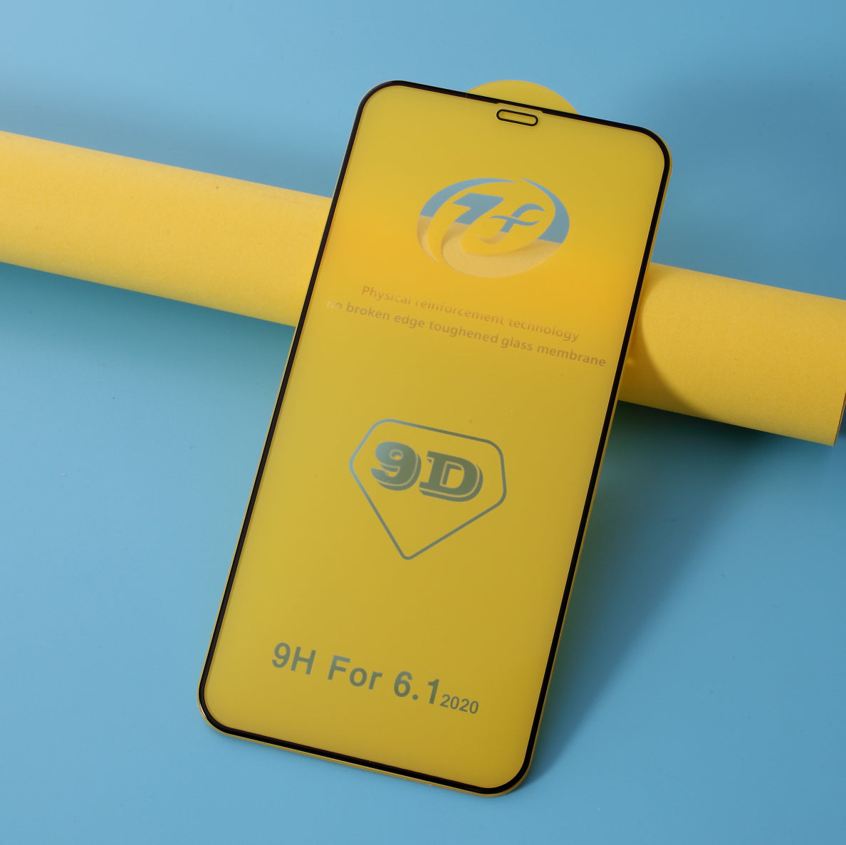 Full Size Silk Print Tempered Glass Screen Film for iPhone 12 Pro 12 Max 6.1 inch