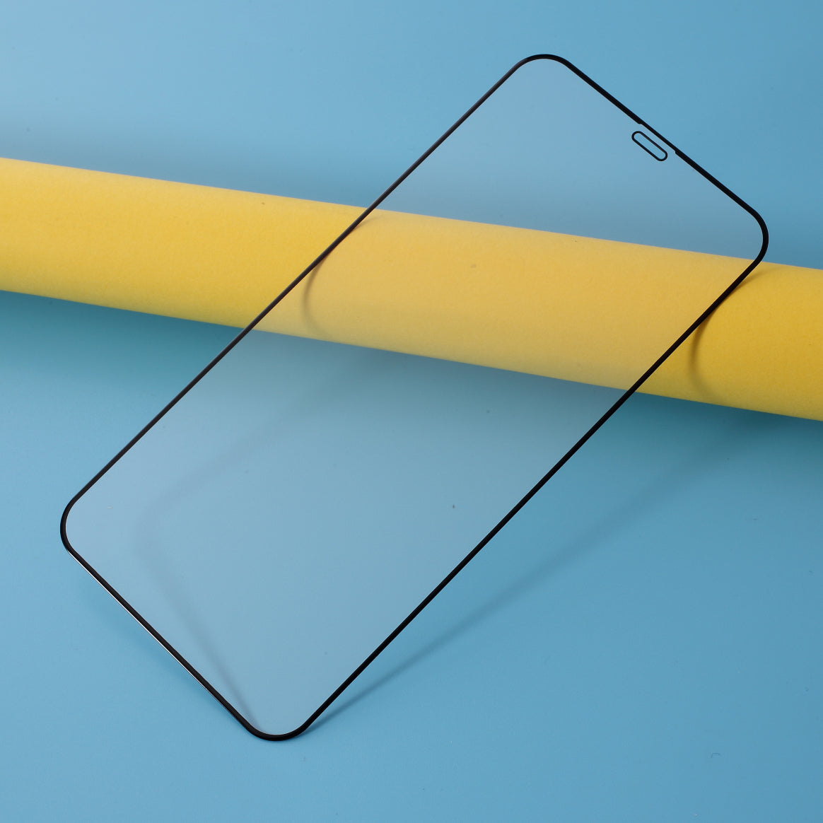 Full Size Silk Print Tempered Glass Screen Film for iPhone 12 Pro 12 Max 6.1 inch