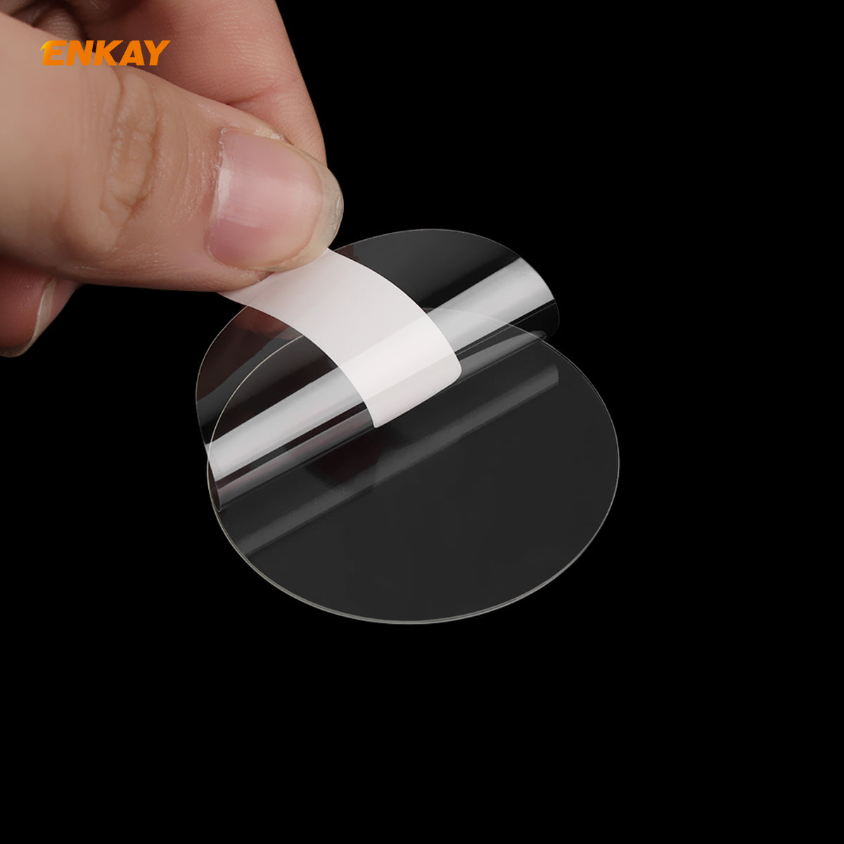 HAT PRINCE 0.2mm 9H 2.15D Arc Edge Tempered Glass Watch Screen Film for Samsung Galaxy Watch 3 45mm