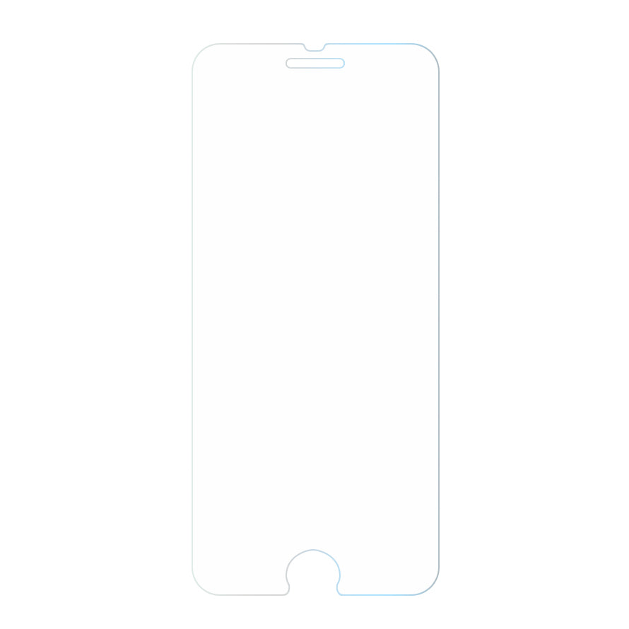 RURIHAI 2.5D HD Blue-ray 0.26mm Full Glue Tempered Glass Screen Protector for iPhone 8 7 SE (2020) SE (2022)