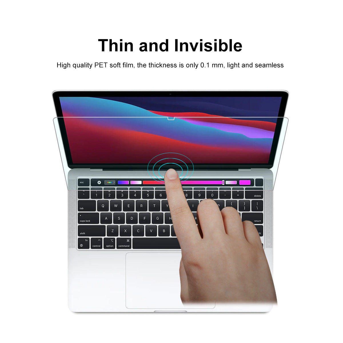 Ochranná fólie ENKAY HAT PRINCE PET průhledná HD fólie pro Apple MacBook Pro 16 2019 (A2141)
