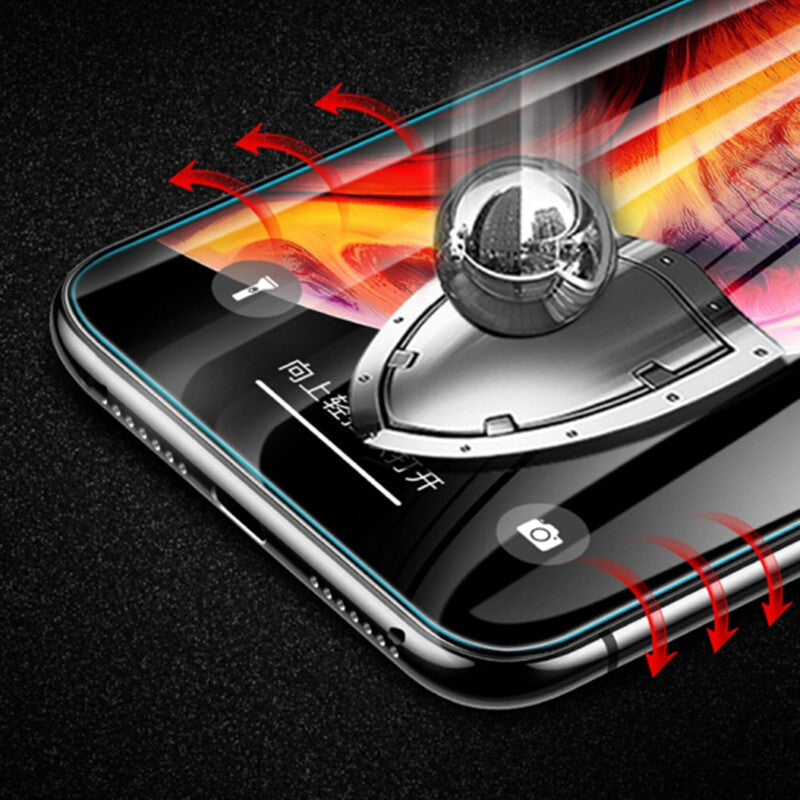 LUANKE 2ks celolepící fólie z tvrzeného skla pro iPhone XS Max 6,5 palce přesný výřez