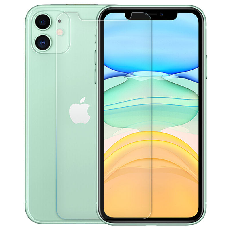 LUANKE 2ks sada HD štěrbinového tvrzeného skla pro ochranu obrazovky (plné lepidlo) pro iPhone 11 6,1 palce