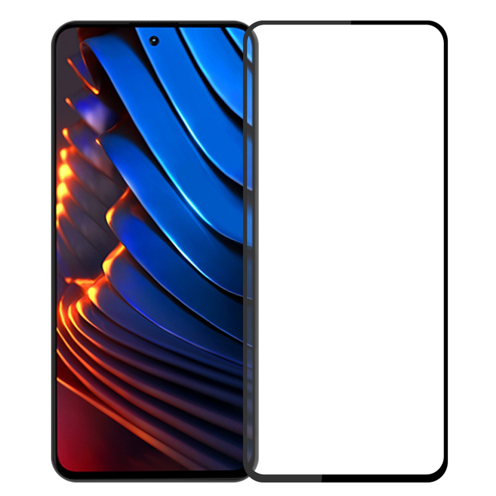 PINWUYO JK Tempered Glass Film Series-2 Screen Protector for Xiaomi Redmi Note 12 5G (China)/(India)/(Global)/Poco X5 5G Full Coverage Anti-scratch Tempered Glass Film