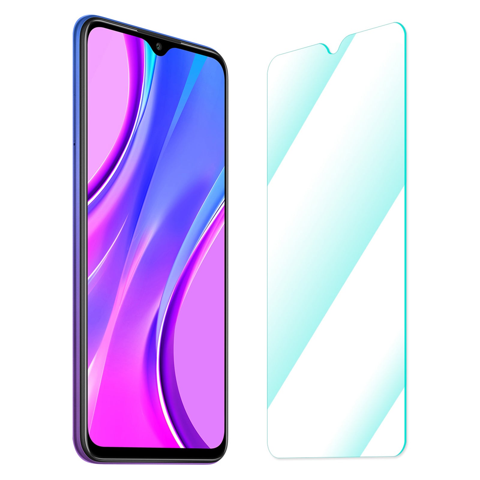 ENKAY HAT PRINCE for Xiaomi Redmi 9 Tempered Glass Film 9H 0.26mm 2.5D Anti-explosion HD Clear Screen Protector