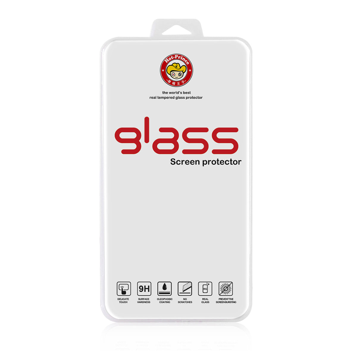 ENKAY HAT PRINCE for Xiaomi Redmi 9 Tempered Glass Film 9H 0.26mm 2.5D Anti-explosion HD Clear Screen Protector