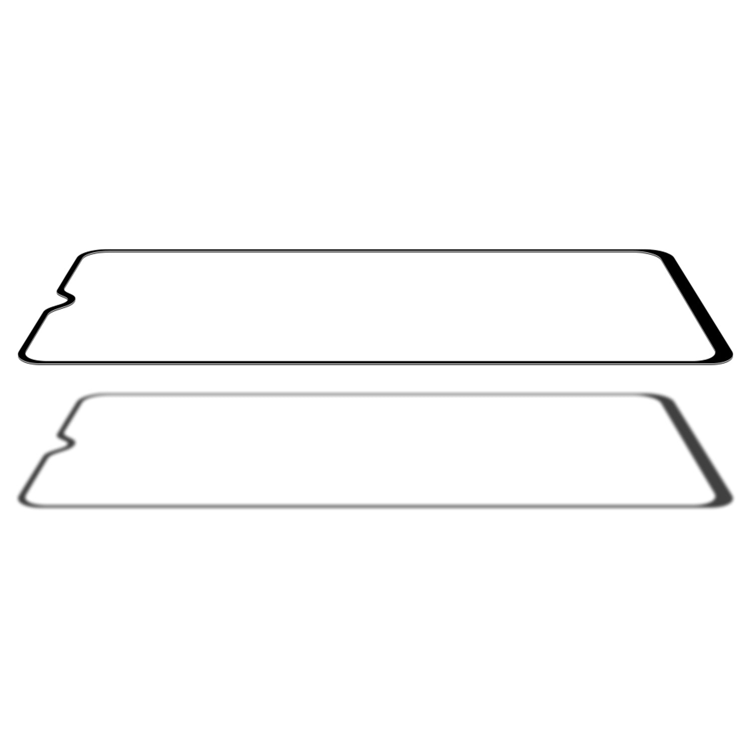 PINWUYO JK Tempered Glass Film Series-2 for Oppo A78 5G HD Clear High Aluminum-silicon Glass Film Full Glue Full Screen Protector