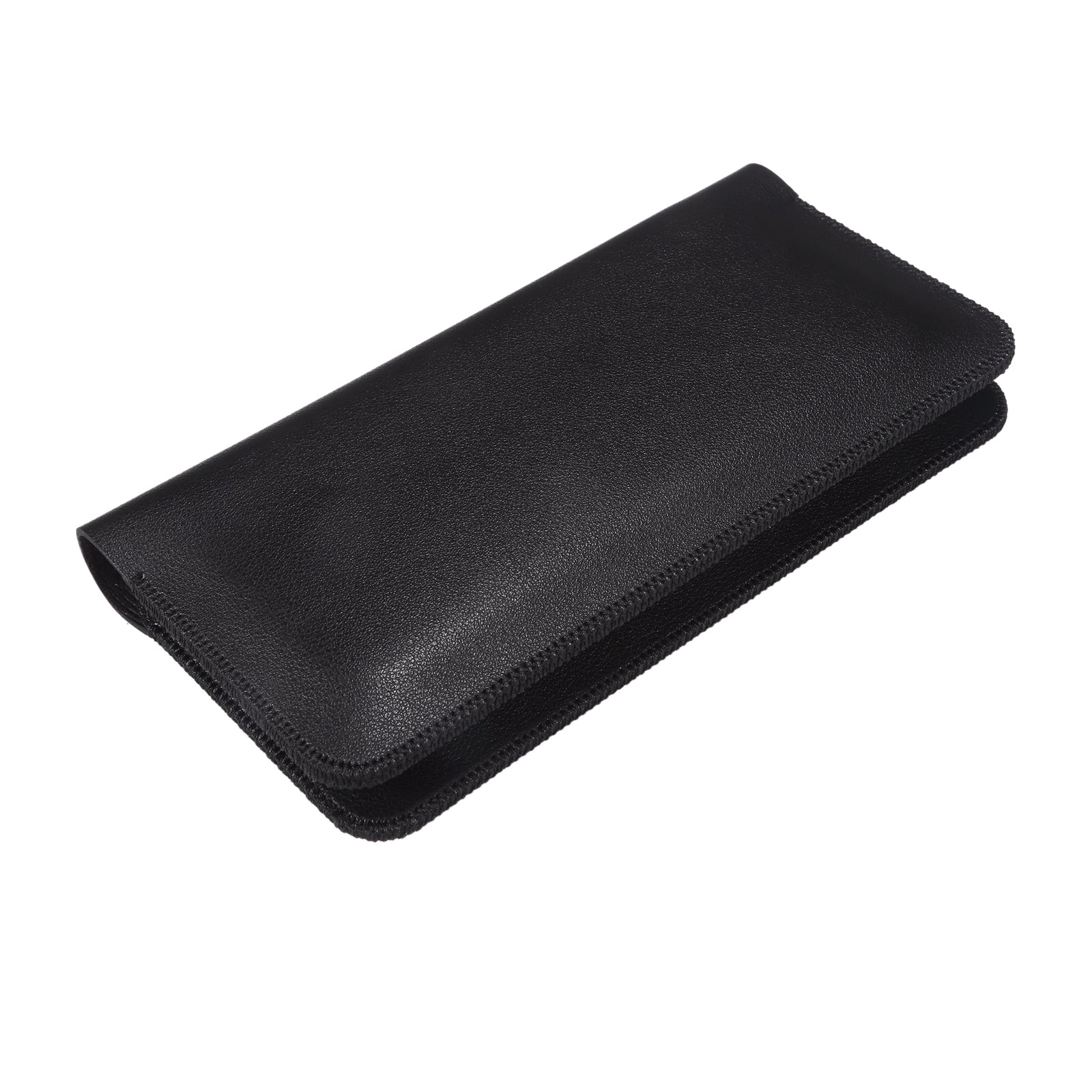 Pouzdro na telefon pro 5,5''-6,5'' Telefon Nappa Textura z mikrovlákna Kožená spojka Pouzdro na peníze Peněženka Dvojkomorový držák na karty Velikost: L