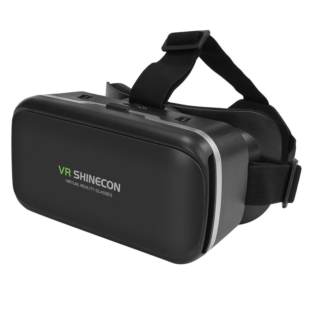 SHINECON 6 Generation G04 3D IMAX Screen VR Glasses Virtual Reality Headset for 4.0 - 6.0 inch Phones - Black