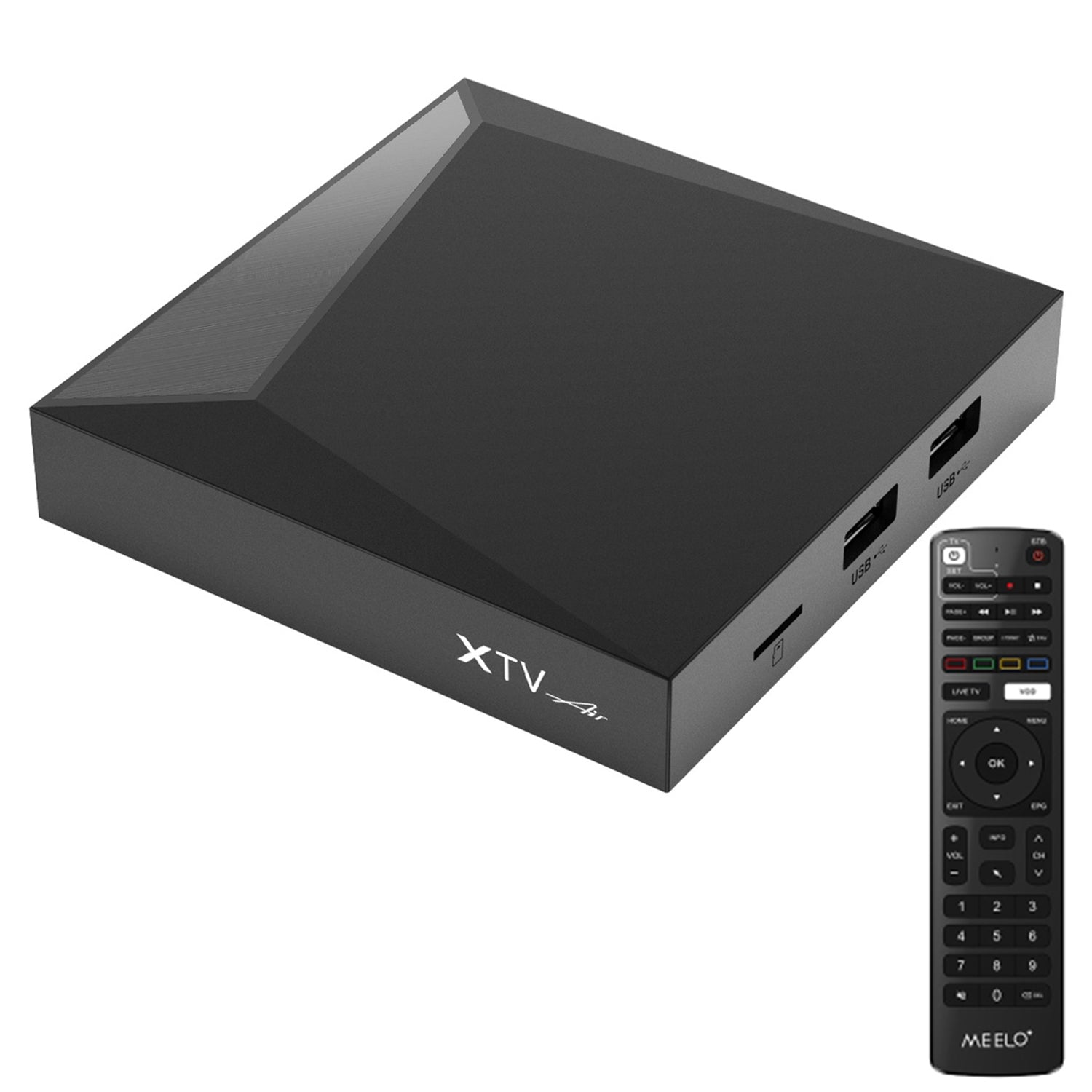 XTV Air HD 4K Android TV Box 2GB 16GB Network Set Top Box with Infrared Remote Controller