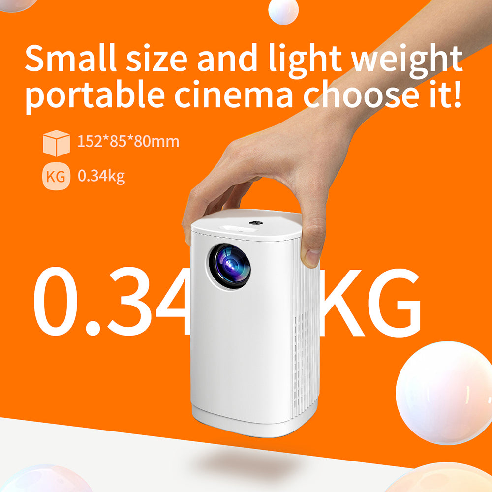 T50 Mini 480P LED Projector Mirror Screen Home Theater Video Movie Projector