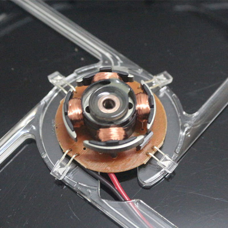 120mm Crystal Clear Computer Fan Color Lighting 4Pin Cooling Fan for 4Pin CPU Water-Cooling Radiator Low Noise Fan