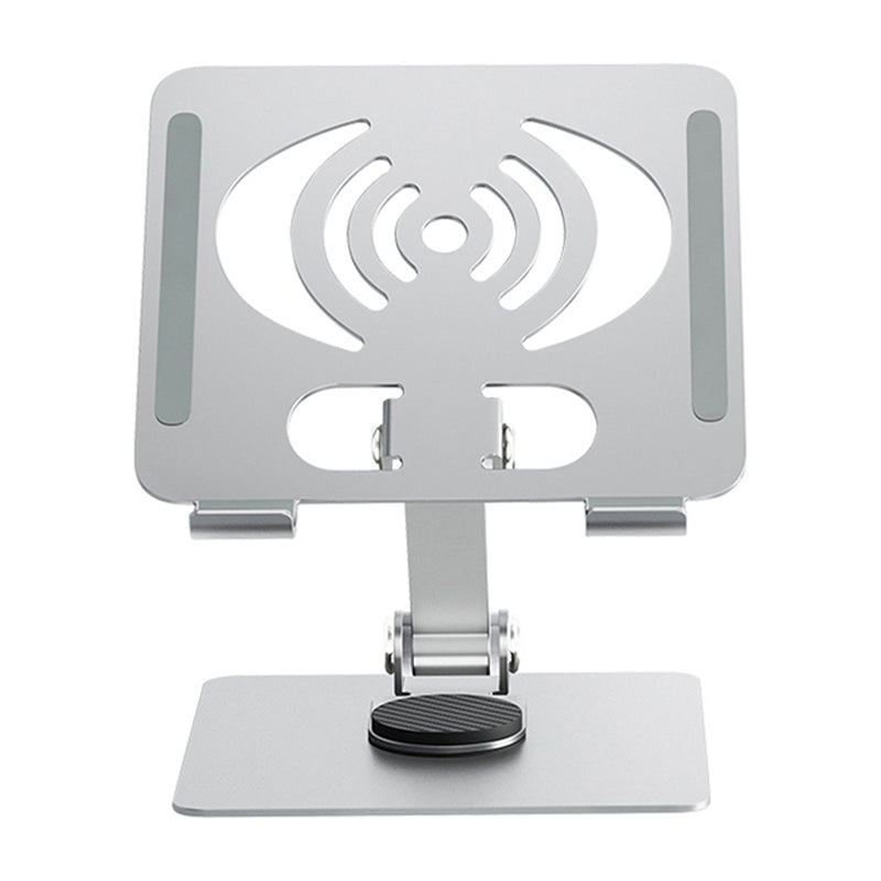 L-13 360-Degree Rotatable Desktop Tablet Holder Stand Foldable Aluminum Alloy Tablet Bracket