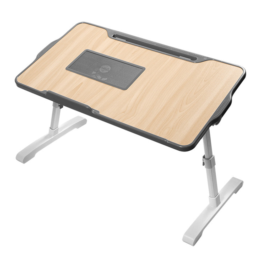 NBT400 Height Angle Adjustable Laptop Table with Cooling Fan Foldable Bed Sofa Laptop Tray