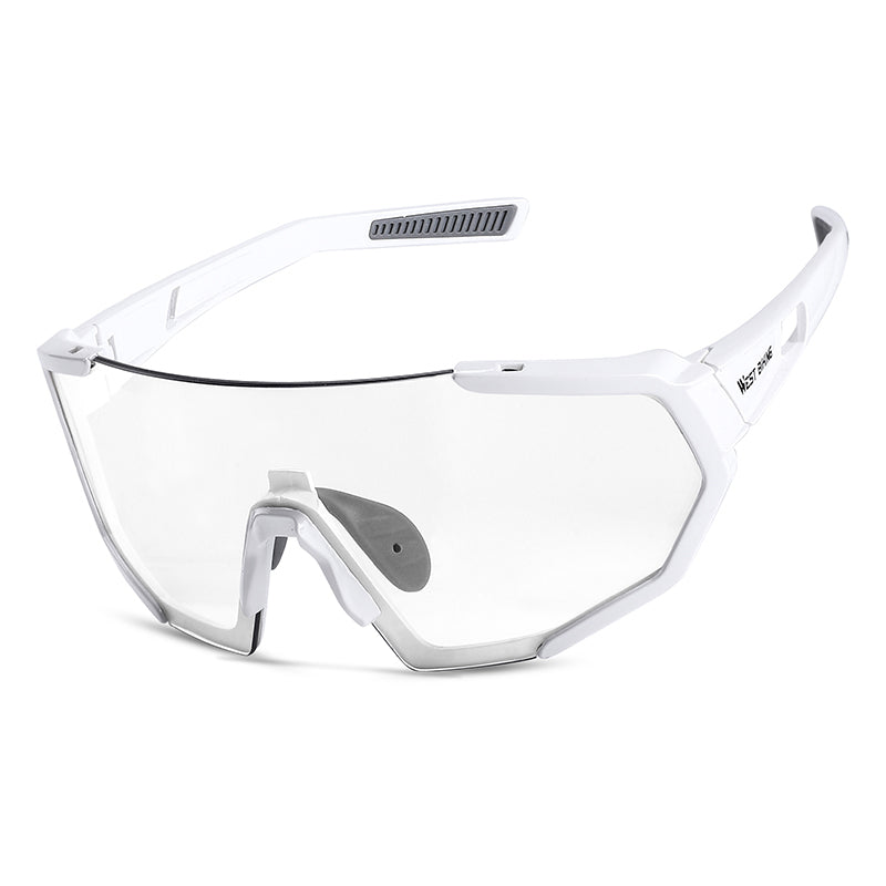 WEST BIKING YP0703148 Photochromic Sports Goggles Men Women Cycling UV Protection Windproof Eyeglasses
