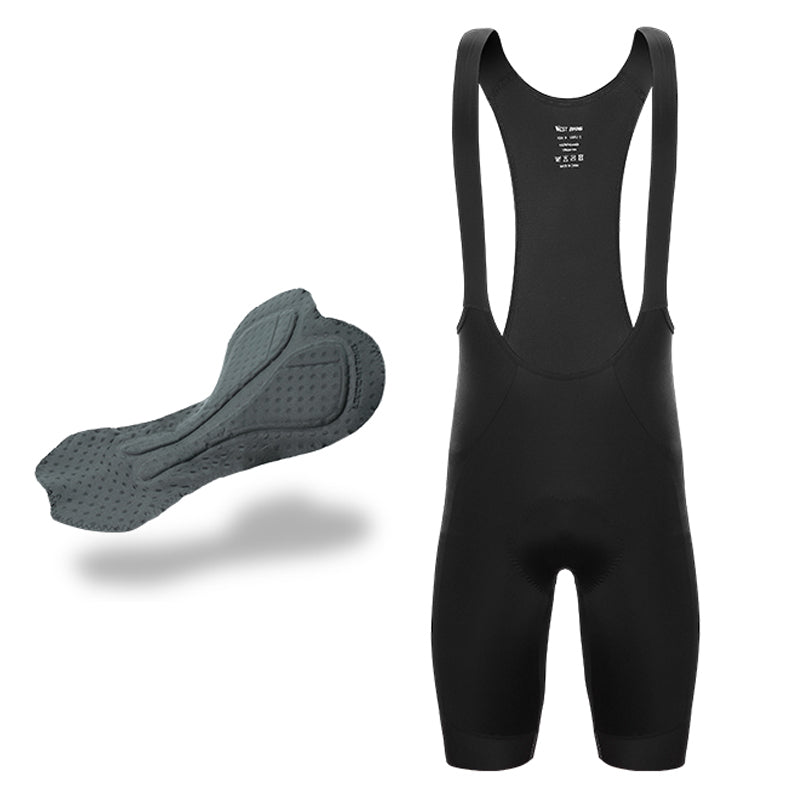 WEST BIKING YP0210010 Professional Cycling Bib Shorts Men Summer MTB Bicycles Tight Mountain Racing Pants with Breathable Pad