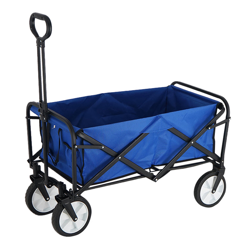 93x52x76cm Portable Collapsible Wagon Cart Outdoor Camping Picnic Garden Trolley Buggy