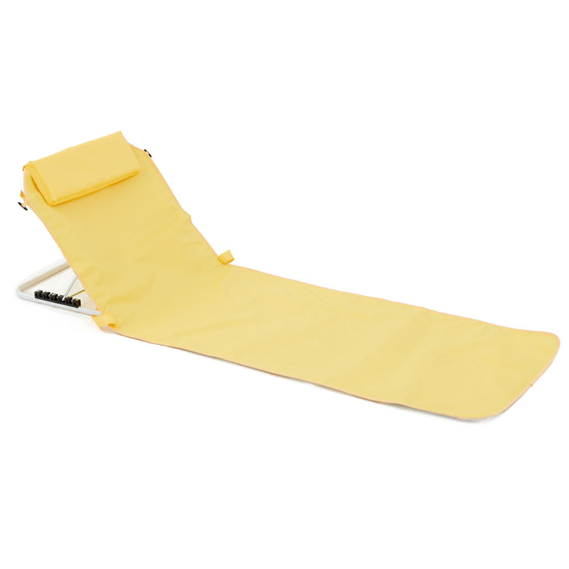 021 160*54cm Sitting Reclining Folding Lounger Outdoor Portable Fishing Chair Camping Lawn Relaxing Beach Chair (Single Layer Oxford Cloth)