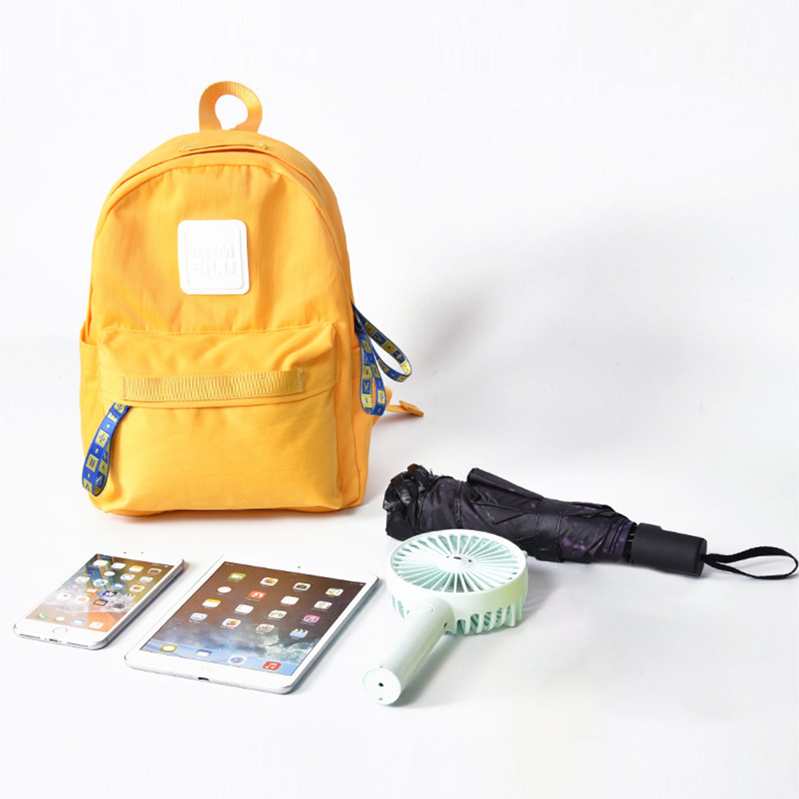 ANMEILU 1043 Solid Color Casual Nylon Backpack Mini Shoulder Bag for iPad Pro 9.7-inch (Small Size)