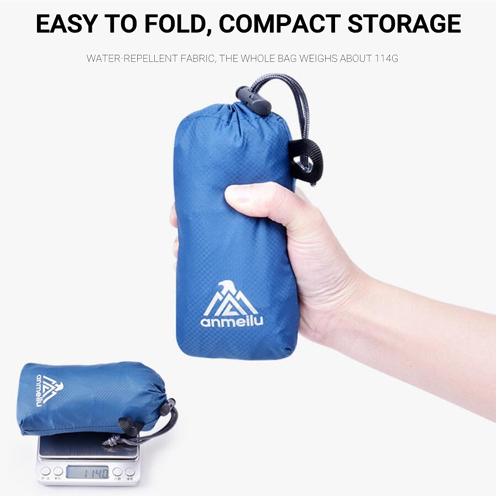 ANMEILU 2013 15L Folding Backpack Outdoor Hiking Camping 70D Nylon Lightweight Shoulder Bag