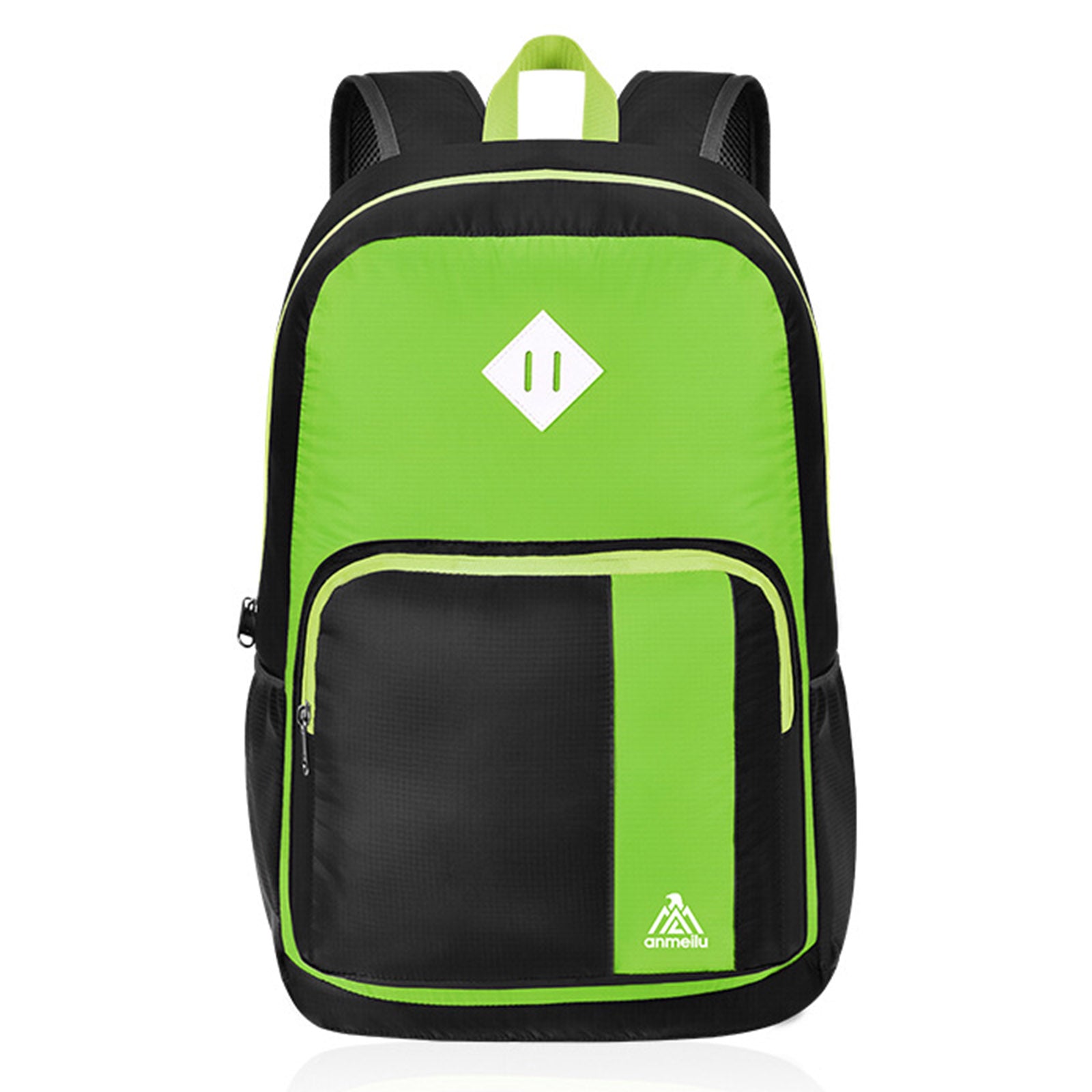 ANMEILU OLS-2012 Hiking Backpack 15L Water Resistant Daypack Foldable Camping Travel Sports Bag