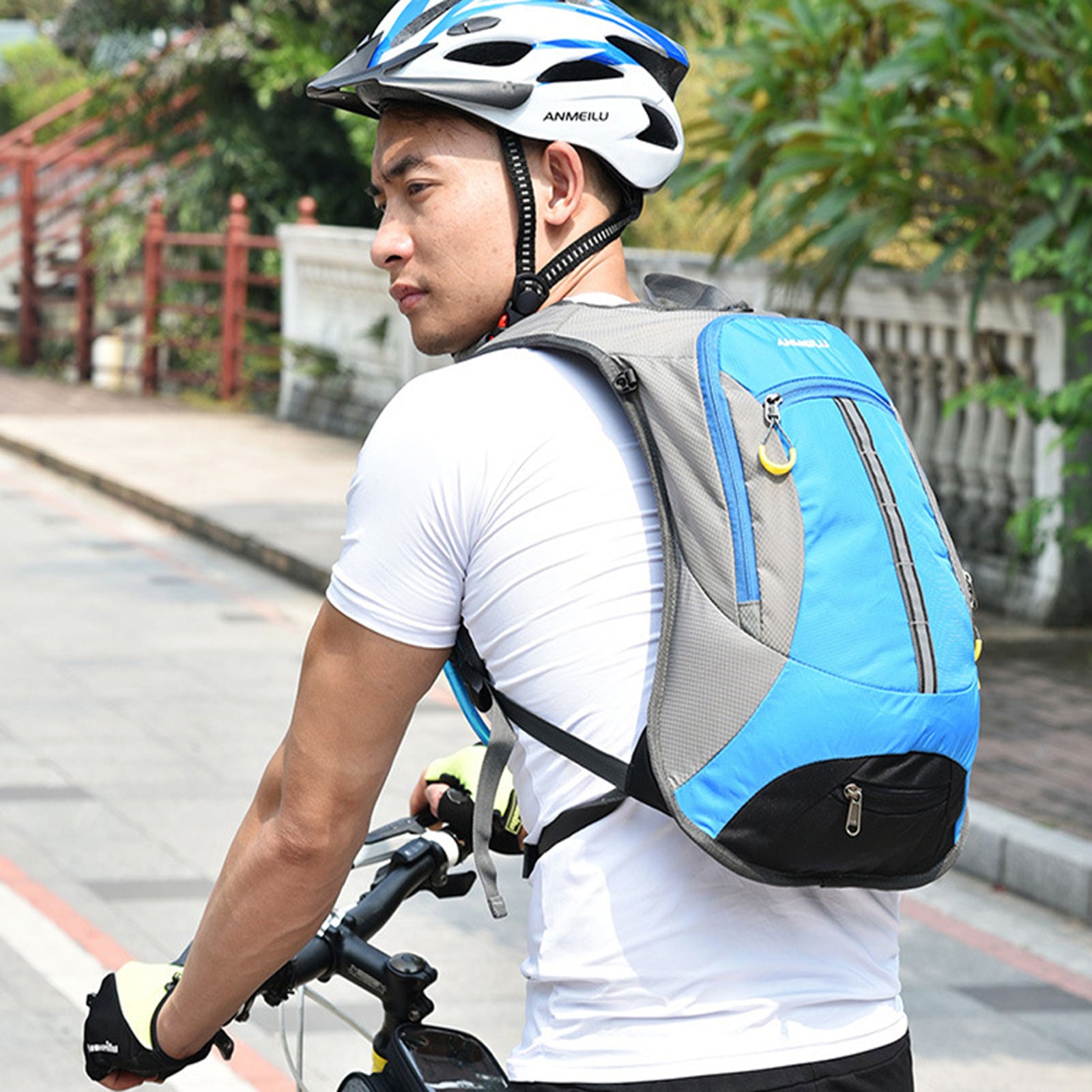 ANMEILU 1008 Sport Backpack 15L Lightweight Backpack Wear-Resistant Backpack Travel Daypack for Women Men