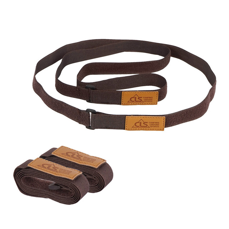 CLS 2Pcs/Set Tent Canopy Tie Down Strap Outdoor Camping Strapping Tape Packing Bunding Belt