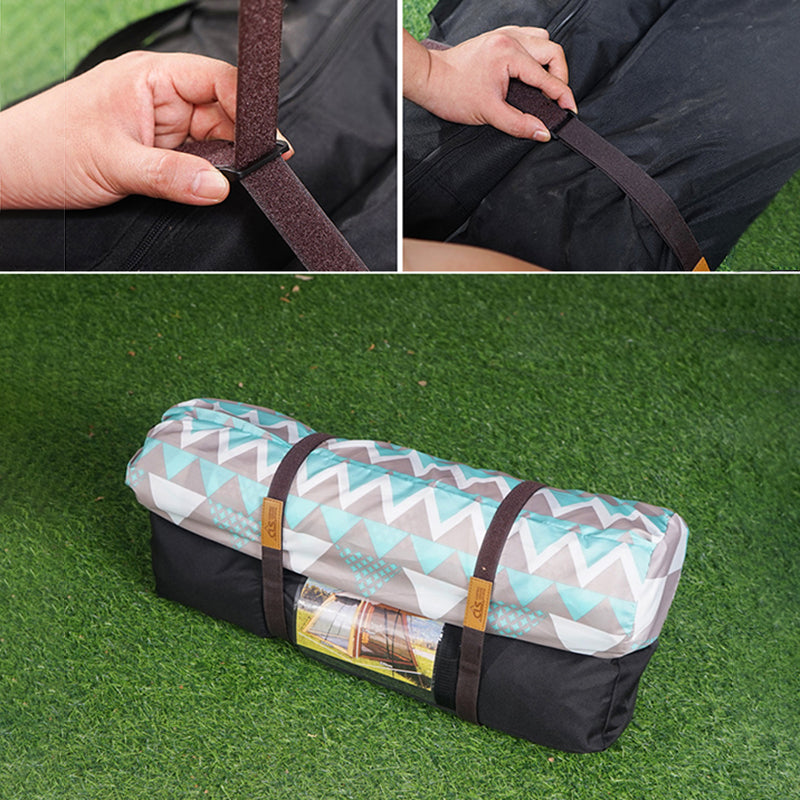CLS 2Pcs/Set Tent Canopy Tie Down Strap Outdoor Camping Strapping Tape Packing Bunding Belt