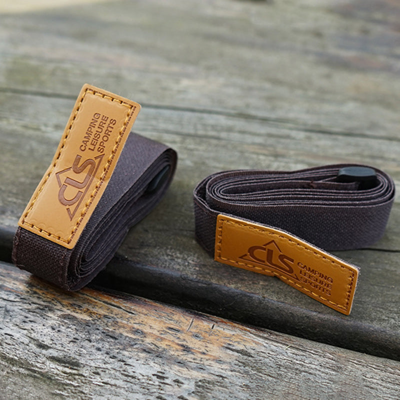 CLS 2Pcs/Set Tent Canopy Tie Down Strap Outdoor Camping Strapping Tape Packing Bunding Belt