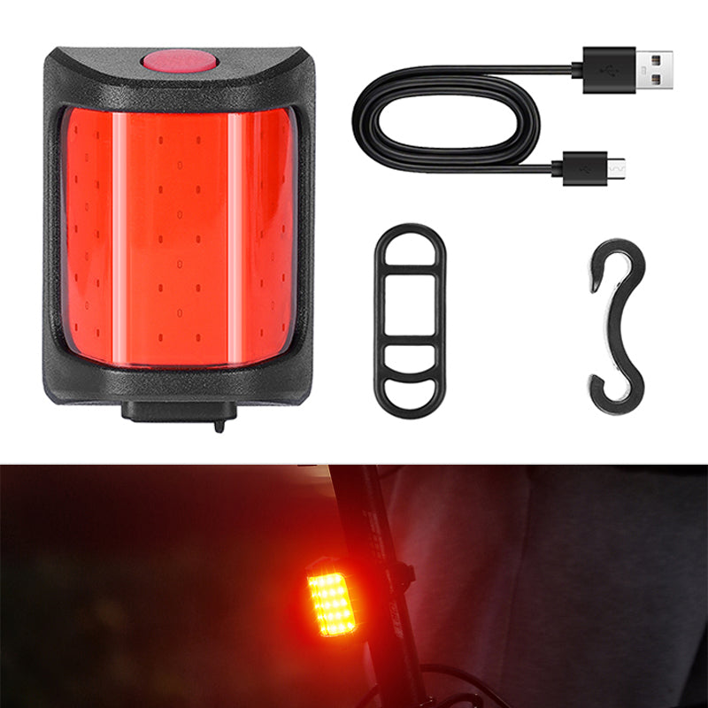 WEST BIKING YP0701344 Super Bright Bike COB Tail Light Bicycle Cycling Warning Rear Lamp