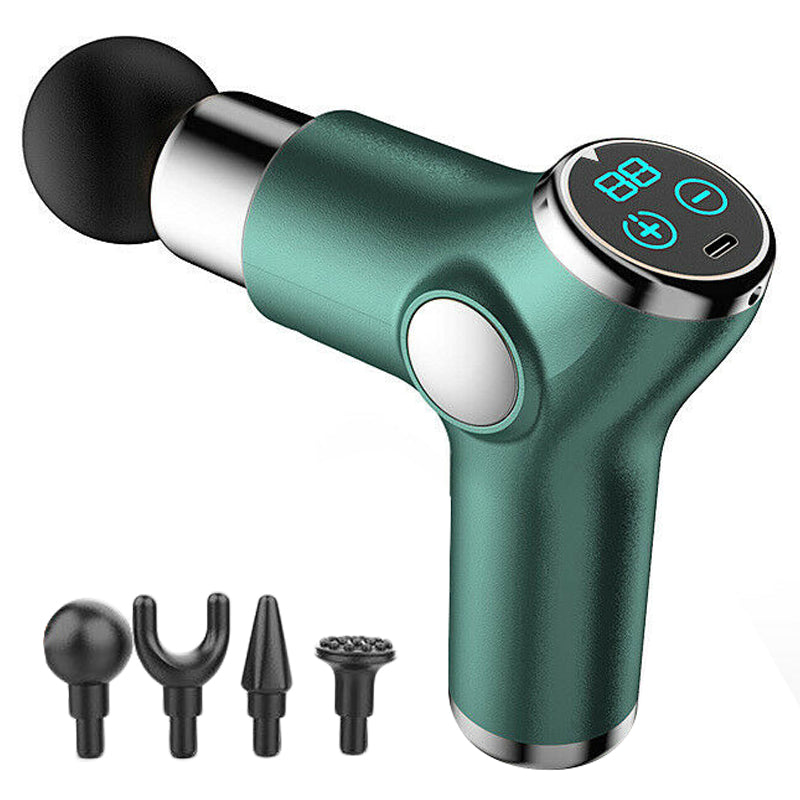 32 Gears Massage Tool Massage Gun Muscle Relaxing Massager with Digital Display Screen