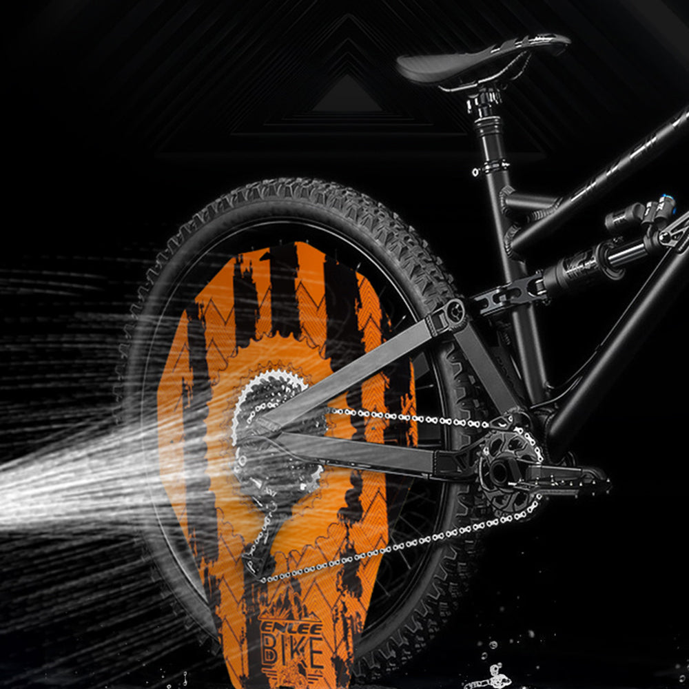 ENLEE MTB Bike Grime Guard til cykelskivebremser Hjul under rengøring Olietæt beskyttelsesdæksel