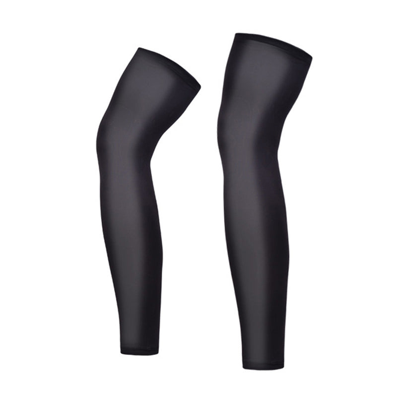 ANMEILU T003 1 Pair Breathable Summer Sports Leg Covers Ice Silk Sun Protection Anti-slip Leg Sleeves