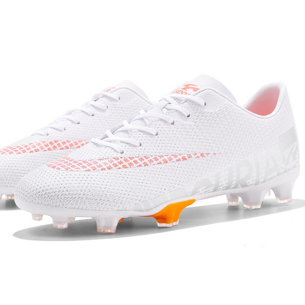 1313 One Pair FG Mens Soccer Cleats Football Boots Spikes Shoes Low-Top Outdoor Indoor Training Athletic Sneaker