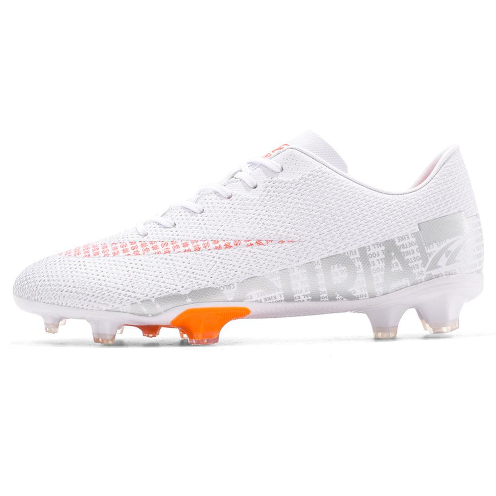 1313 One Pair FG Mens Soccer Cleats Football Boots Spikes Shoes Low-Top Outdoor Indoor Training Athletic Sneaker