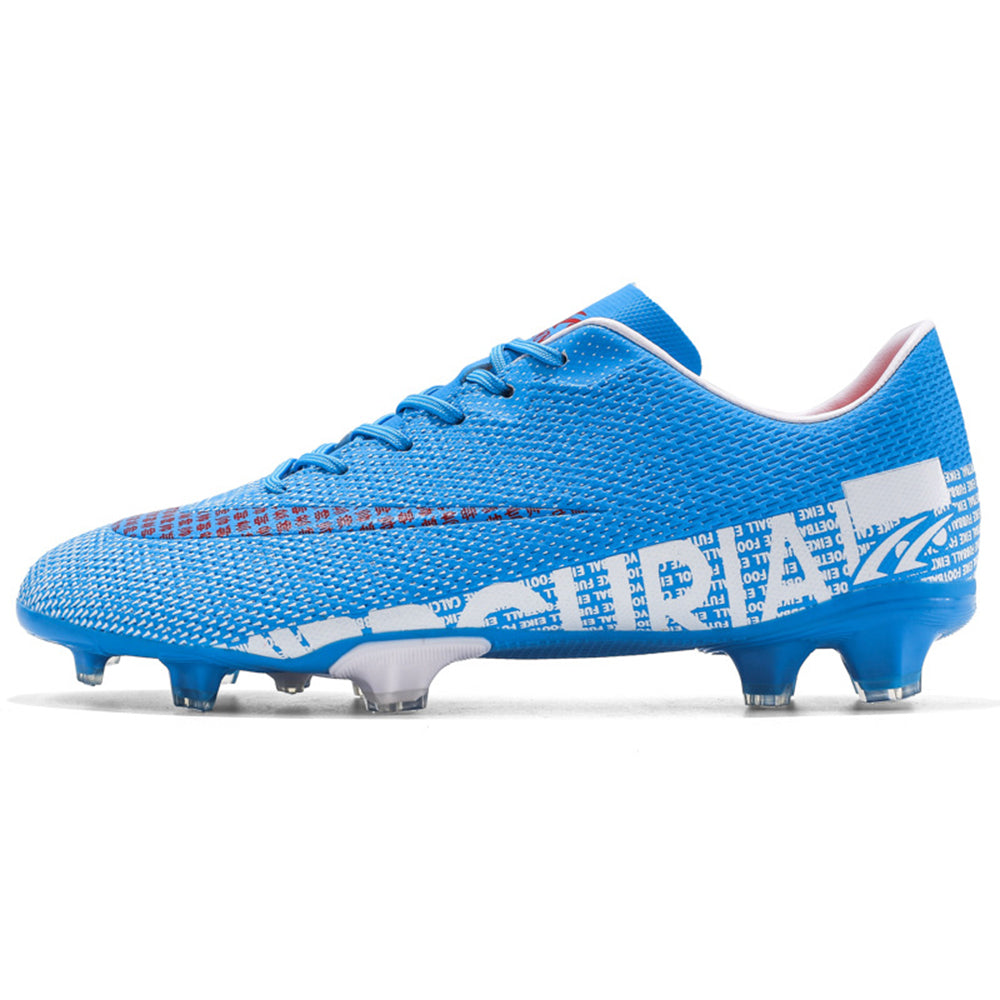 1313 One Pair Soccer Shoes Low-Top Long Spike Athletic Football Shoes Training Sneakers for Men and Women