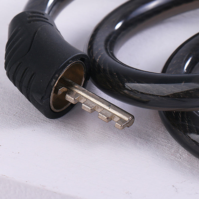120cm 4 Digit Password Bicycle Steel Cable Security Lock Anti-theft MTB Bike Scooter Combination Code Lock