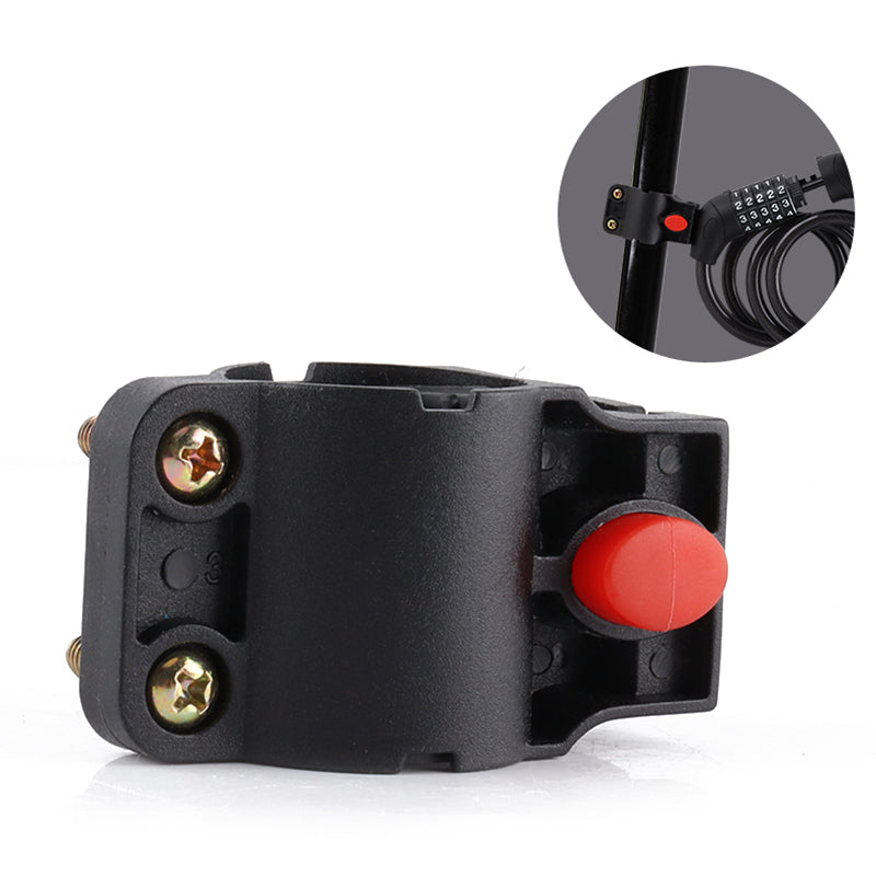 LG7101 125cm Bicycle Steel Cable 5 Digit Password Lock MTB Bike Scooter Anti-theft Combination Code Lock
