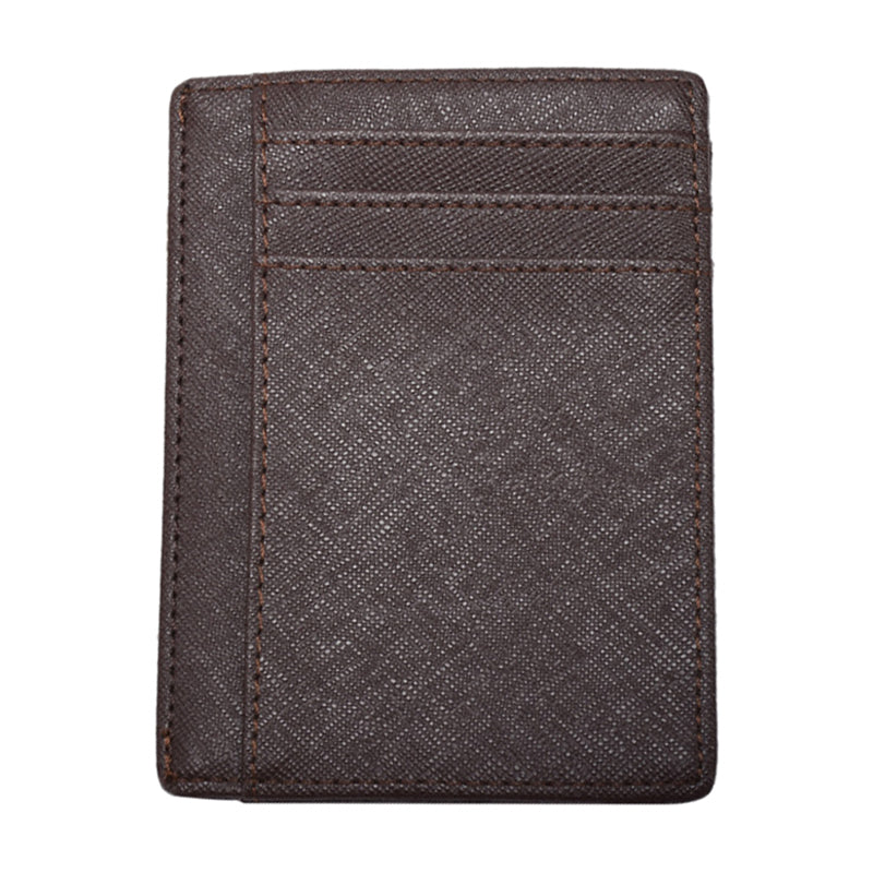 AP15 RFID Blocking Card Holder Pouch Genuine Cowhide Leather Compact Size Bank Card Storage Bag