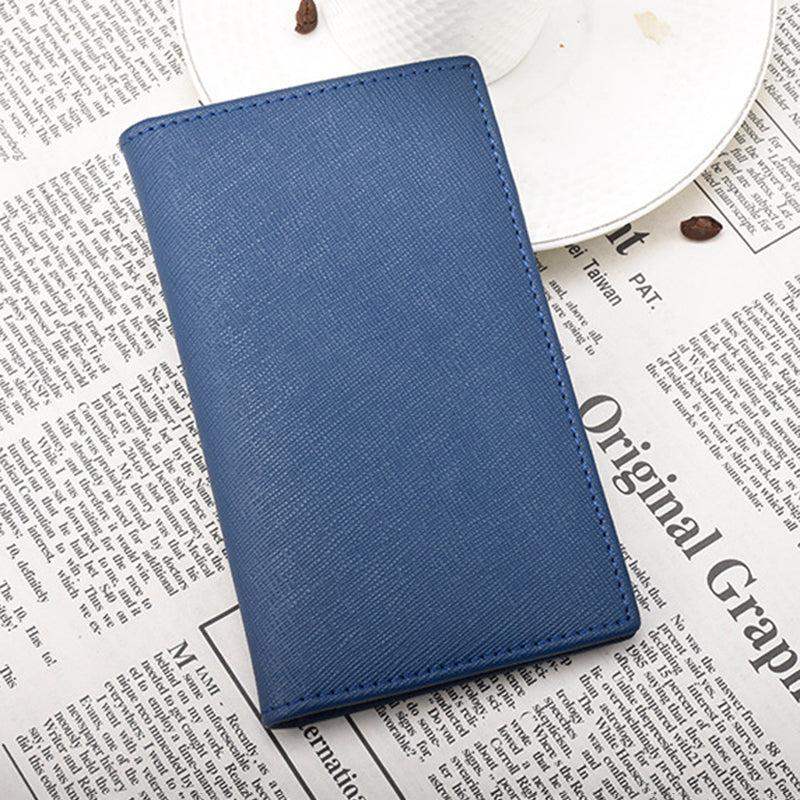AP108 RFID Blocking Card Holder Ultra Slim Cowhide Leather Credit Card Case Storage Bag