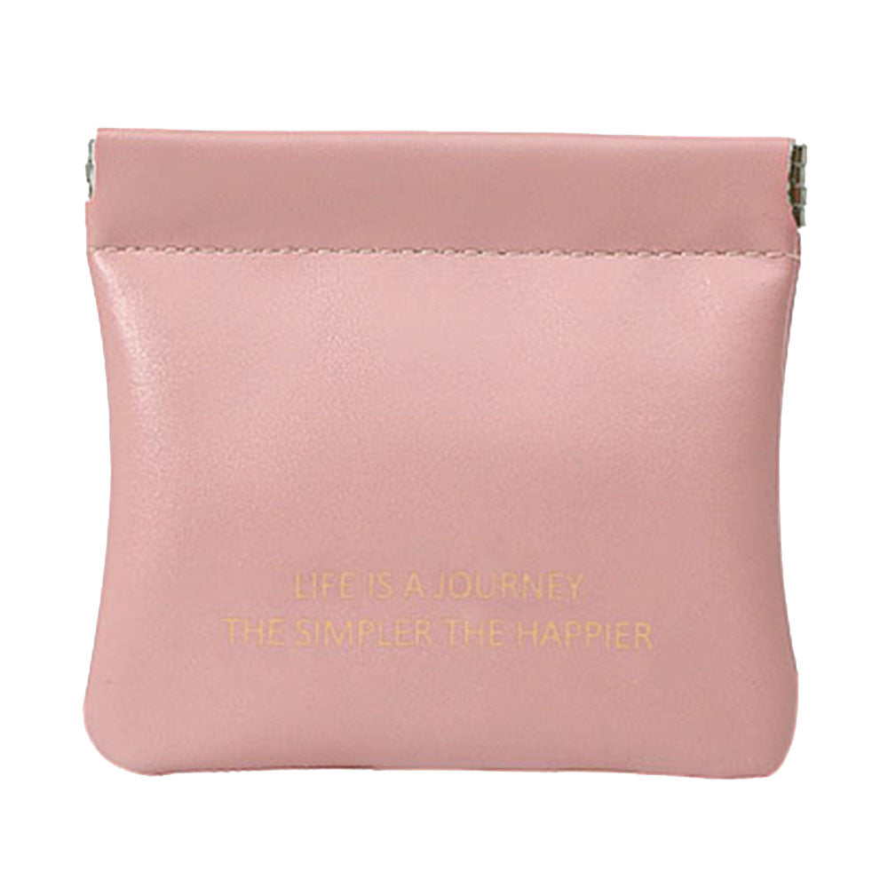 Mini Makeup Cosmetic Storage Bag Pocket PU Leather Waterproof Office Travel Pouch Organizer Size S