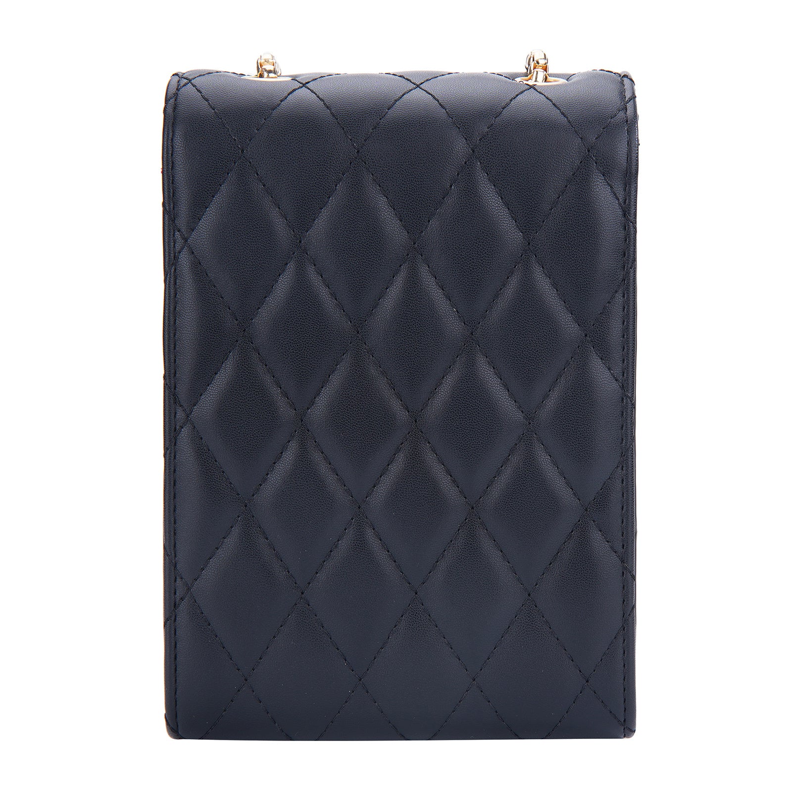 BAELLERRY N3247 Rhombus Stitching Lines Cellphone Bag Women Crossbody Mini Wallet