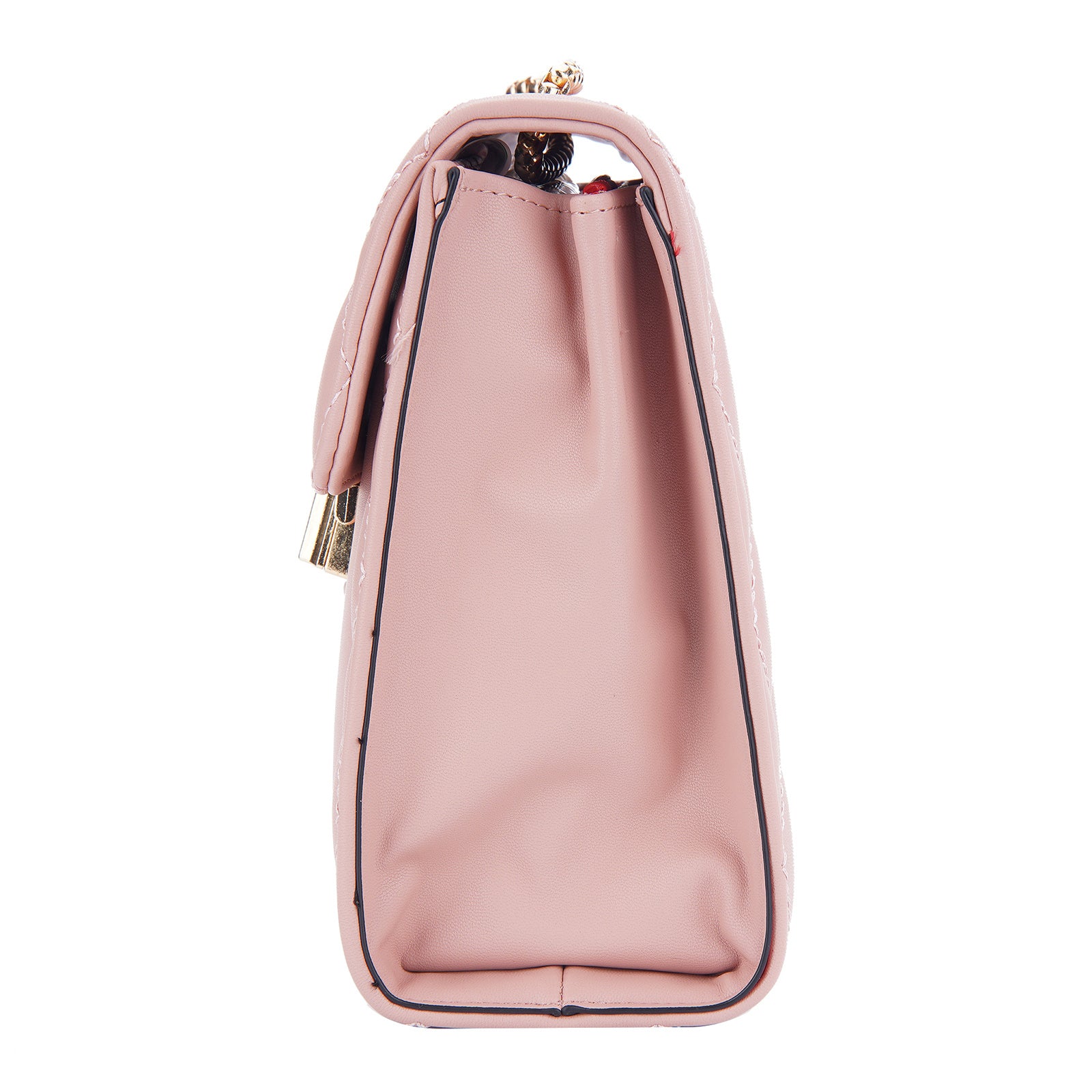 BAELLERRY N3247 Rhombus Stitching Lines Cellphone Bag Women Crossbody Mini Wallet