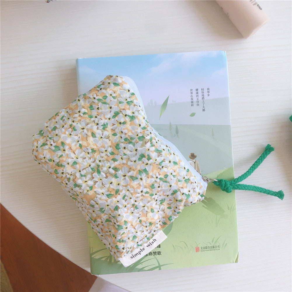 210 Mini Wallet Portable Coin Purse Zipper Small Pouch Change Card Key Storage Bag