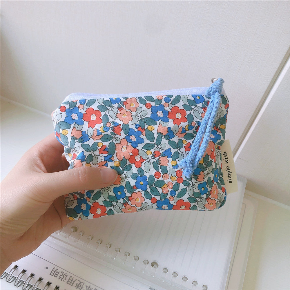 210 Mini Wallet Portable Coin Purse Zipper Small Pouch Change Card Key Storage Bag