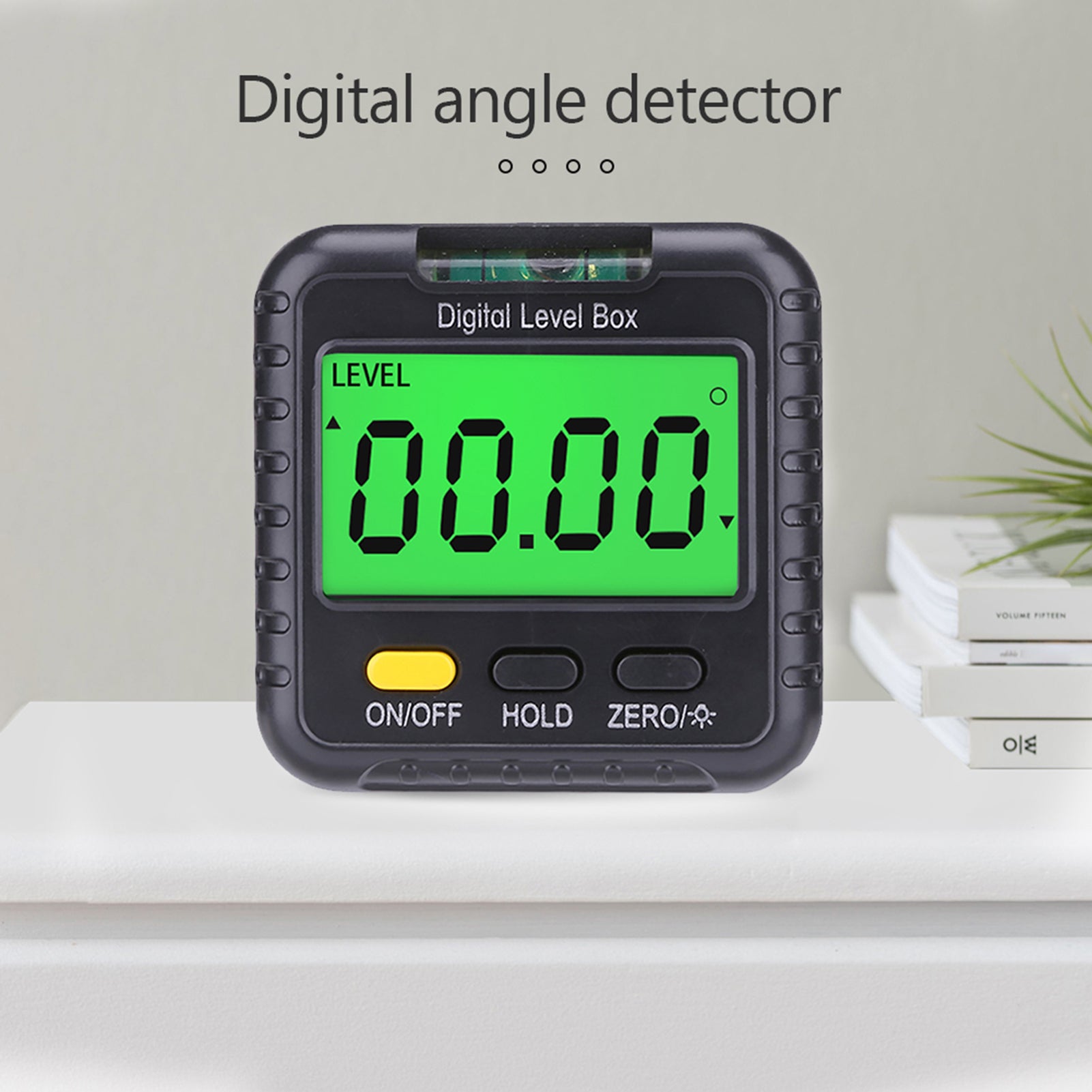 Digital Level Angle Detector Angle Gauge with Bubble Angle Measuring Tool for Carpentry Building