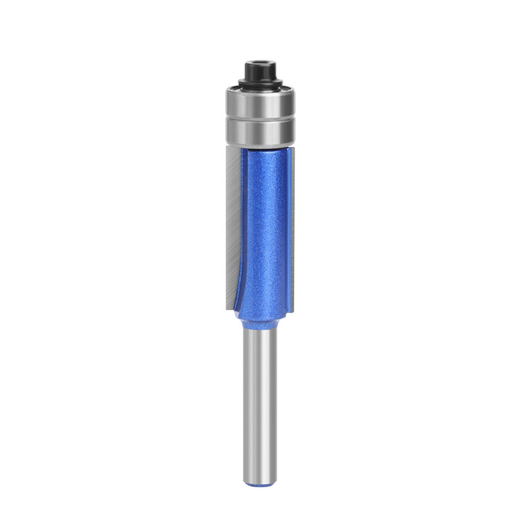 4Pcs Router Bit Set 1/4 Shank Milling Cutter Double Bearing Carving Cutter Woodworking Tools for Wood MDF Particleboard
