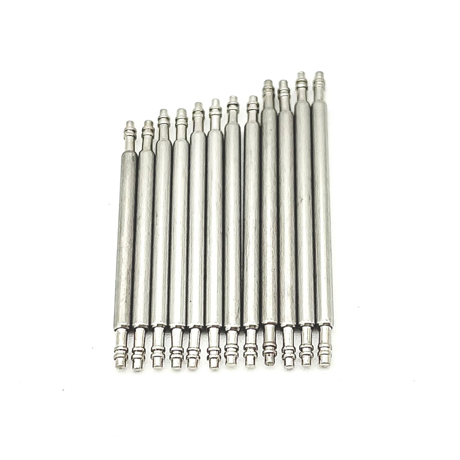 144Pcs/Set Watch Band Stainless Steel Link Pins Professional Spring Bars Smart Watch Replacement Parts with Plastic Box (8-25mm)