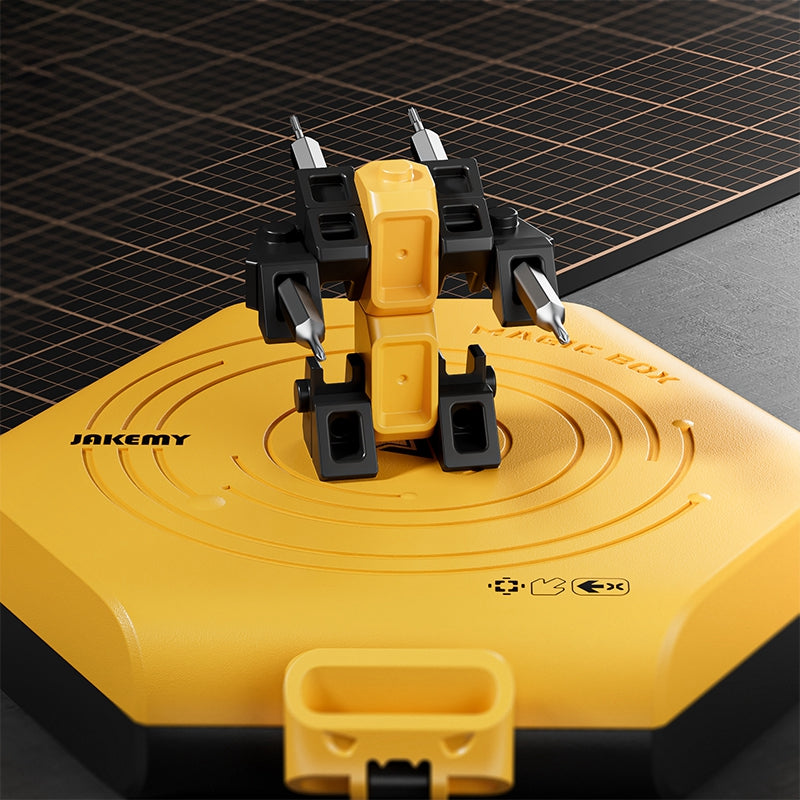 JAKEMY JM-8185 Multifunction Screwdriver Bit Set for Glass Cellphones Portable Assembly Repair Tools