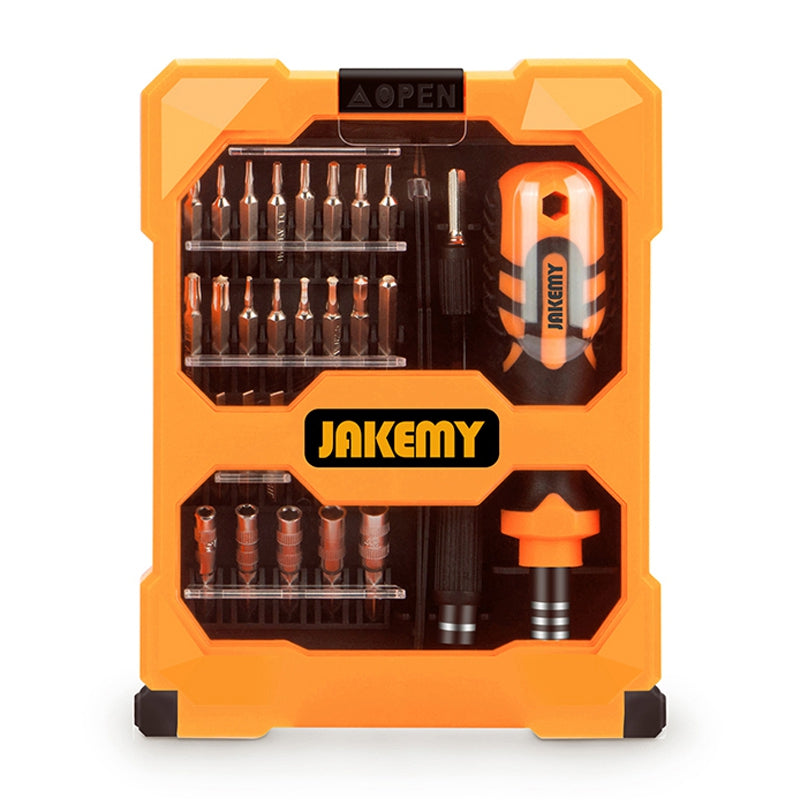 JAKEMY JM-8160 33-in-1 Multifunction Precision Screwdriver Socket Set for Watches Glass Combo Tool Bits